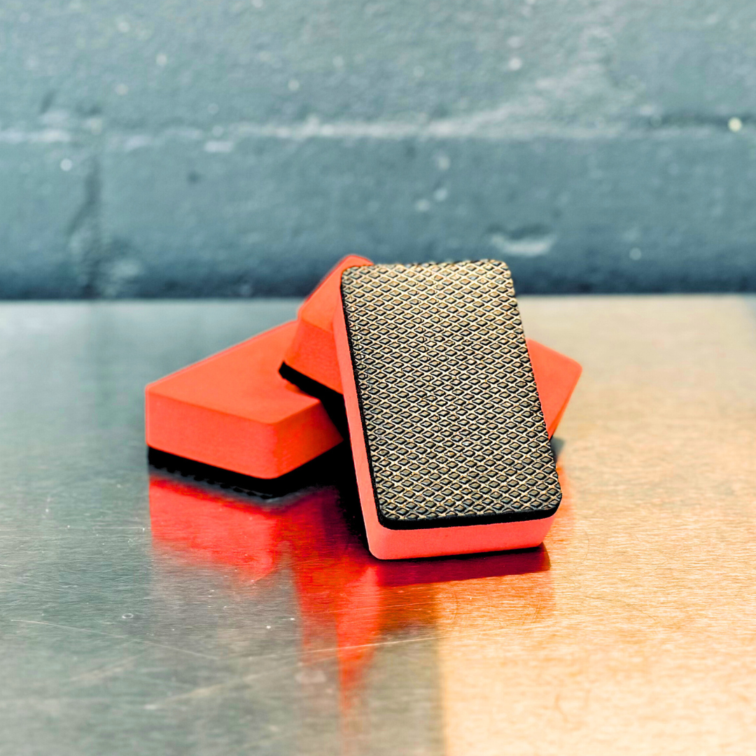 Clay Pad Polisher & Detailer (Red & Yellow)