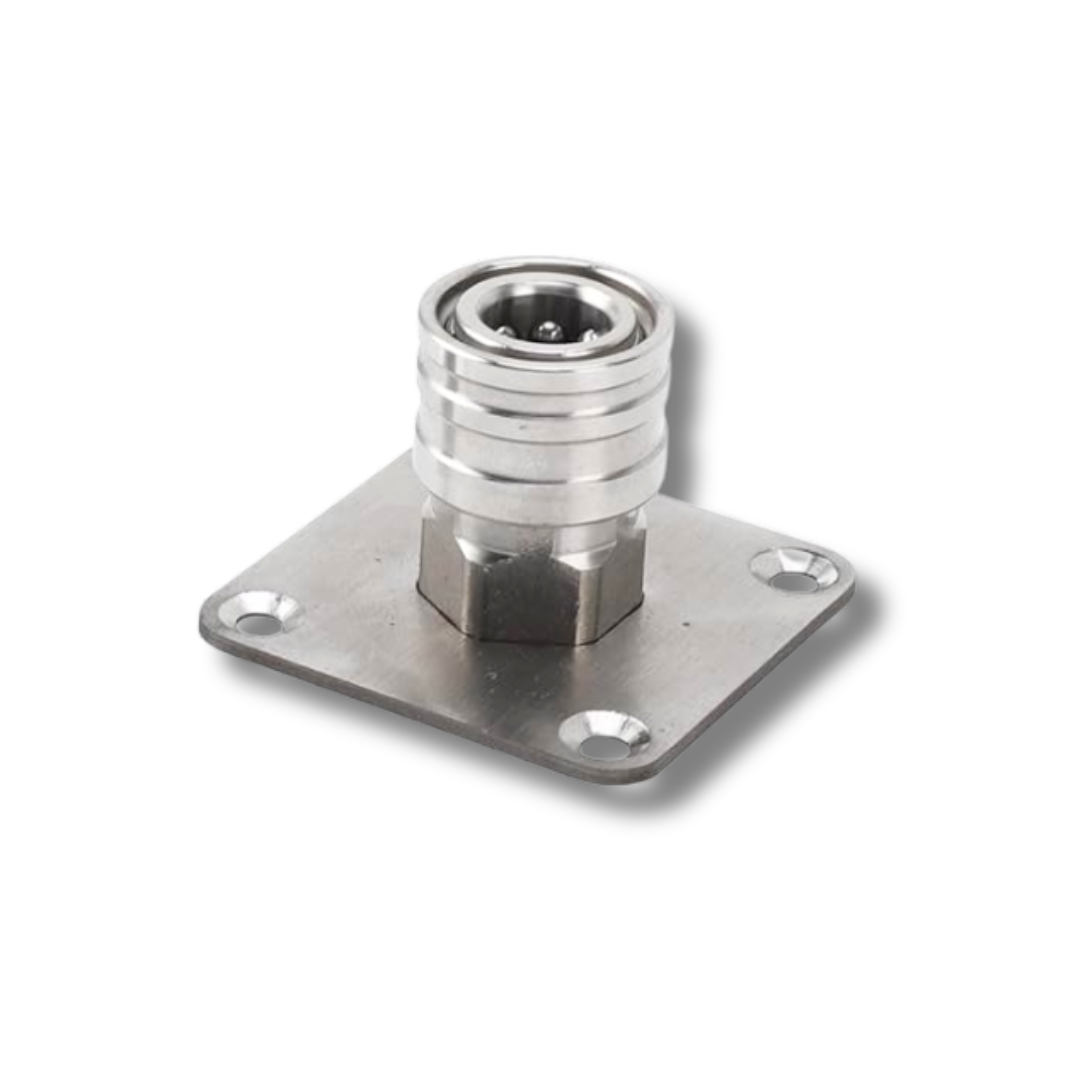 Ensemble de 2 Supports pour Canon à Mousse en Acier Inoxydable