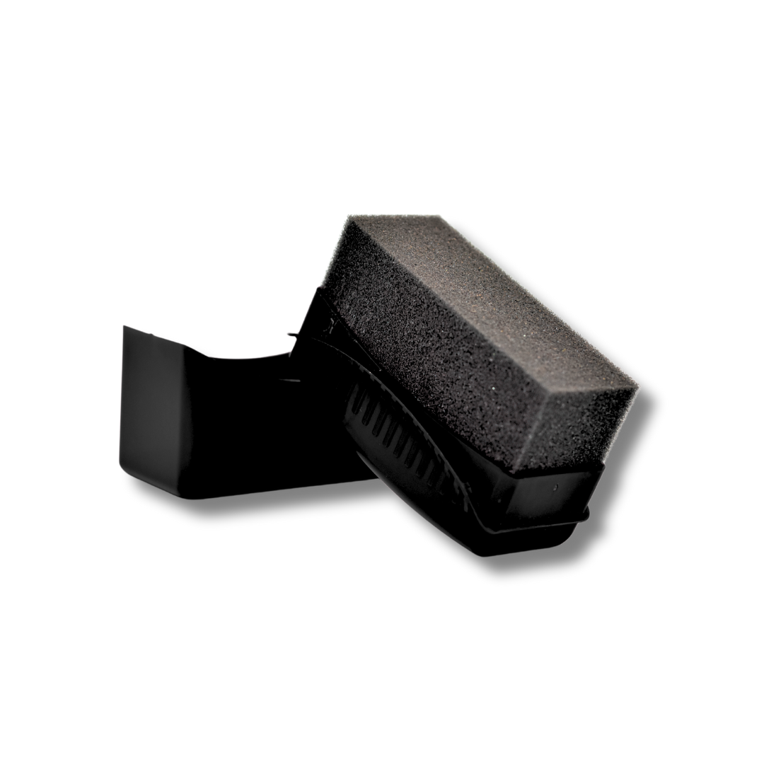 Tire Shine Applicator with Protective Case