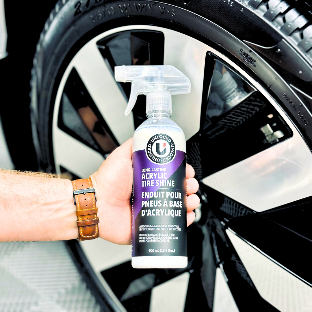 Long-Lasting Acrylic Tire Shine