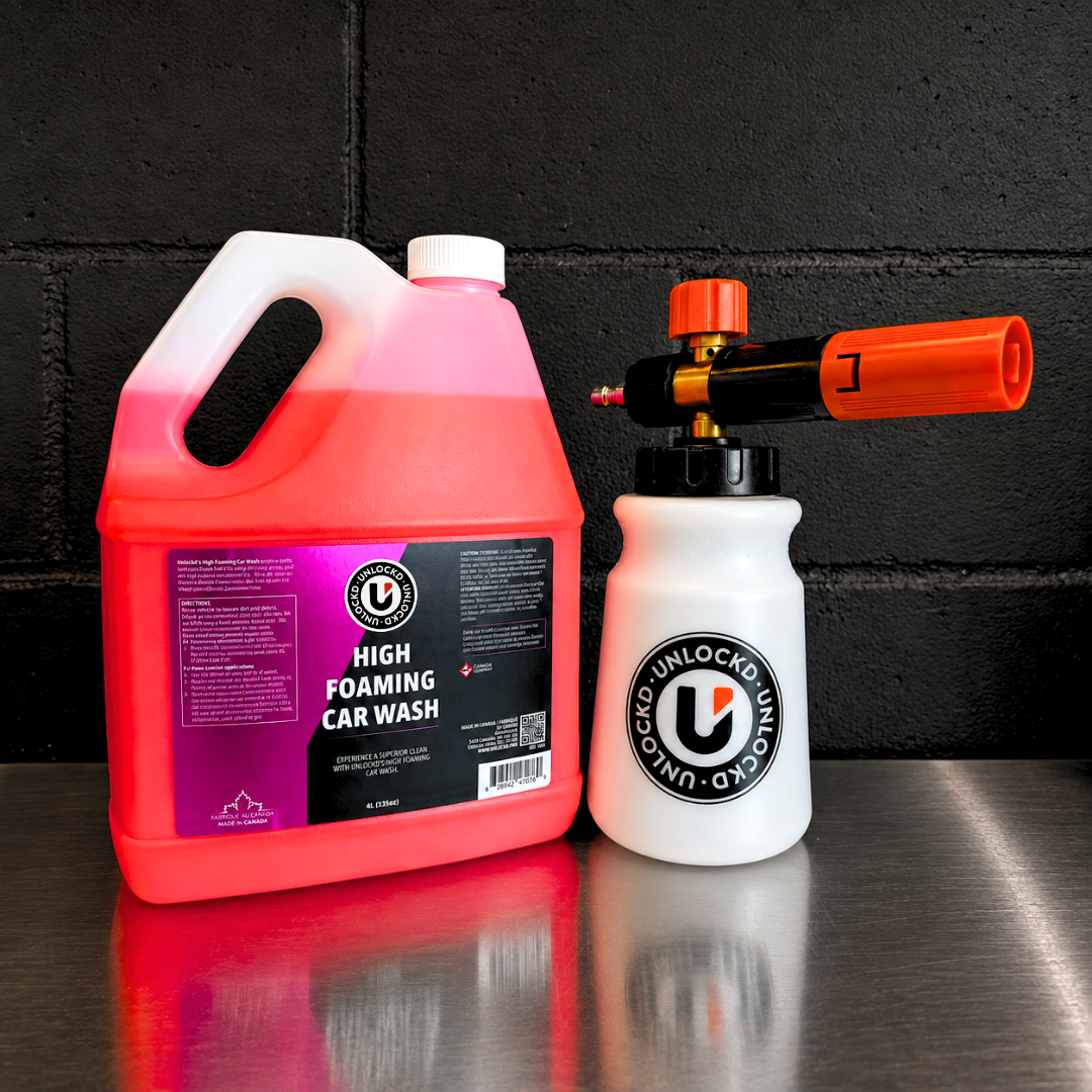 Ensemble PRO de lavage automobile haute mousse