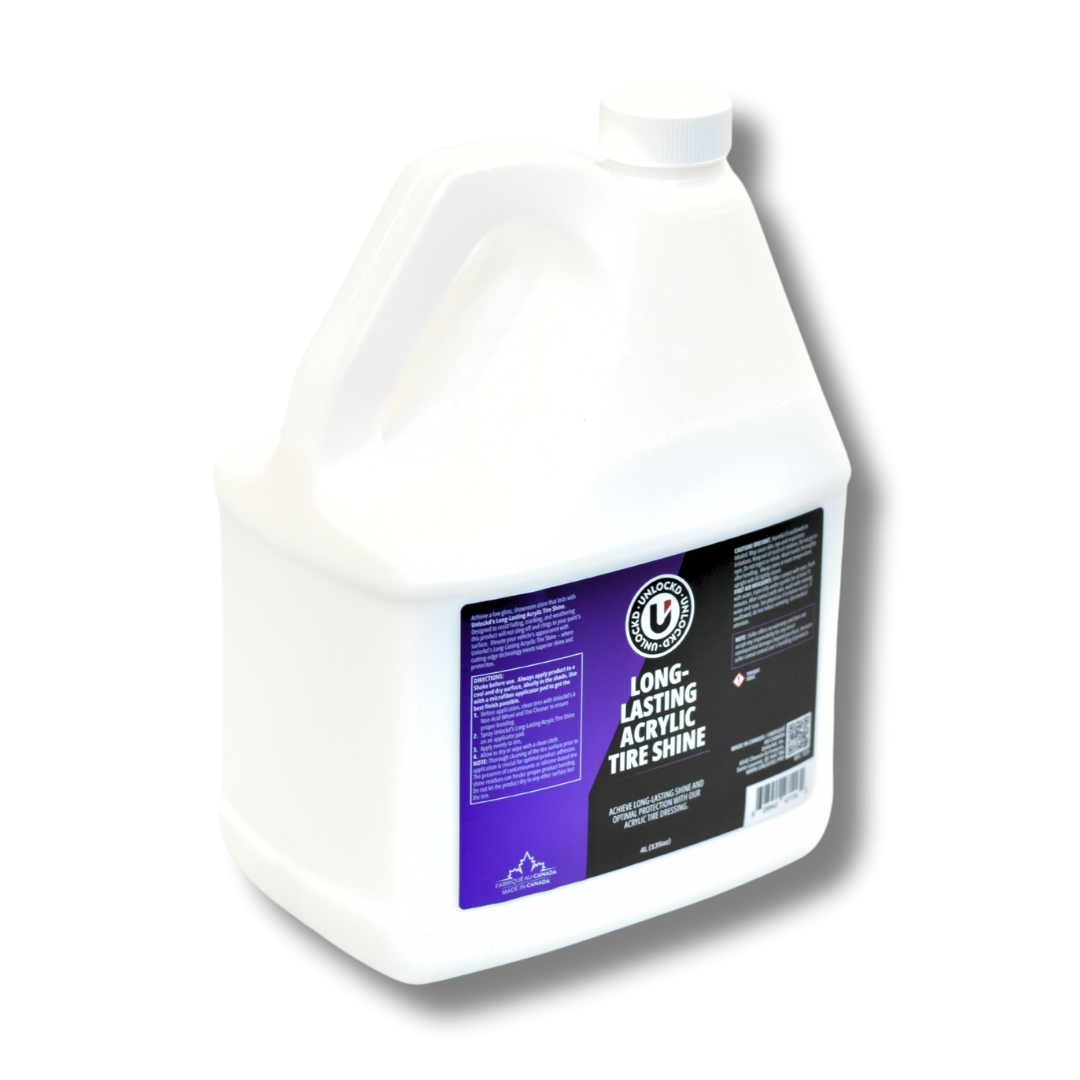 Long-Lasting Acrylic Tire Shine