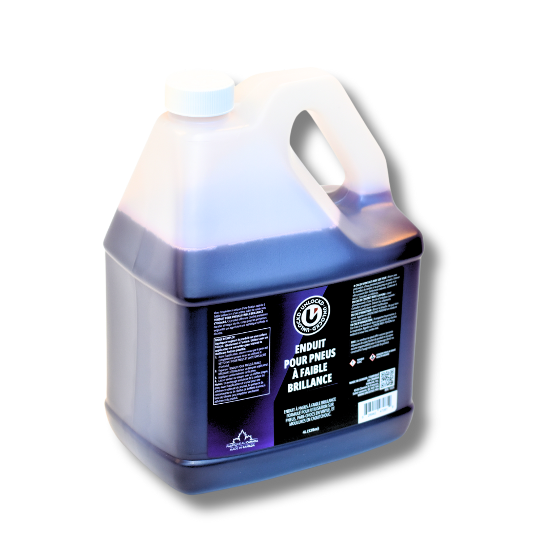 Low Gloss Tire Shine