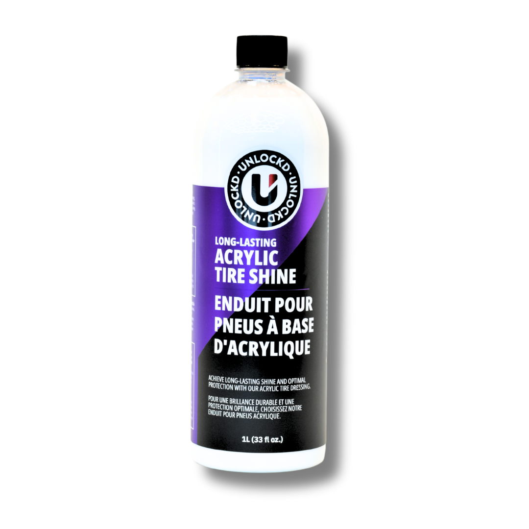 Long-Lasting Acrylic Tire Shine