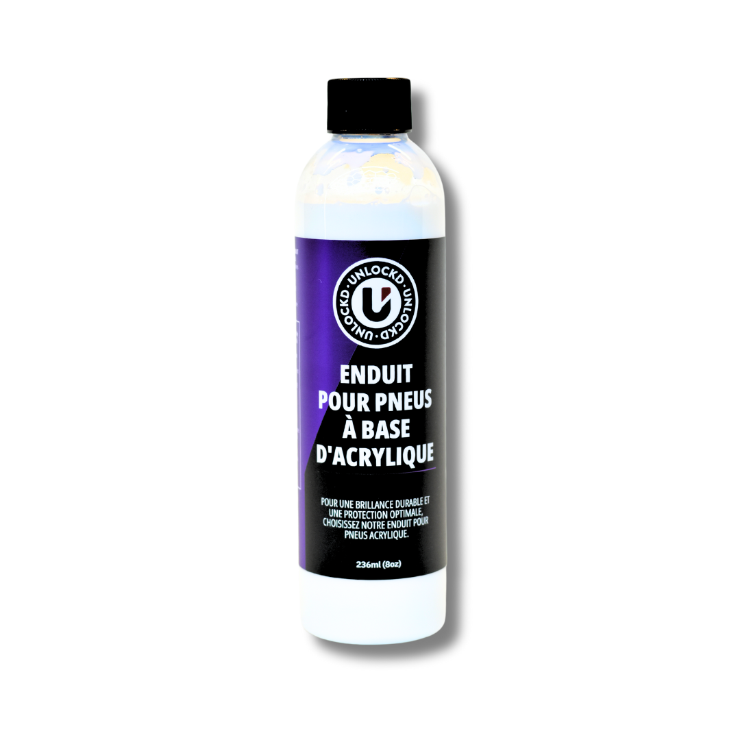 Long-Lasting Acrylic Tire Shine