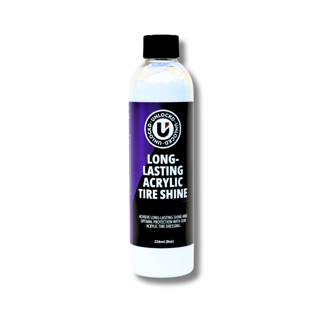 Long-Lasting Acrylic Tire Shine