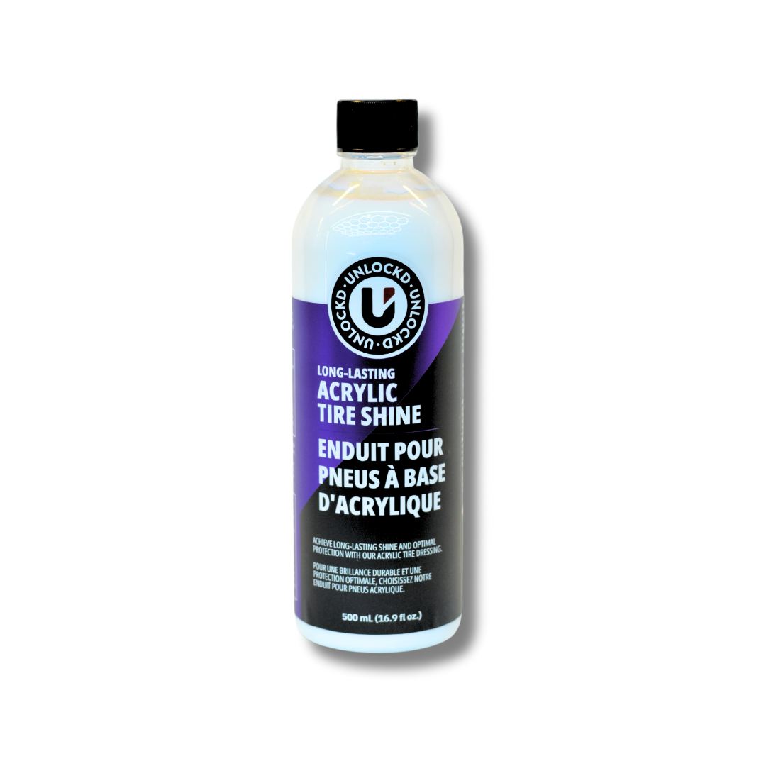 Long-Lasting Acrylic Tire Shine