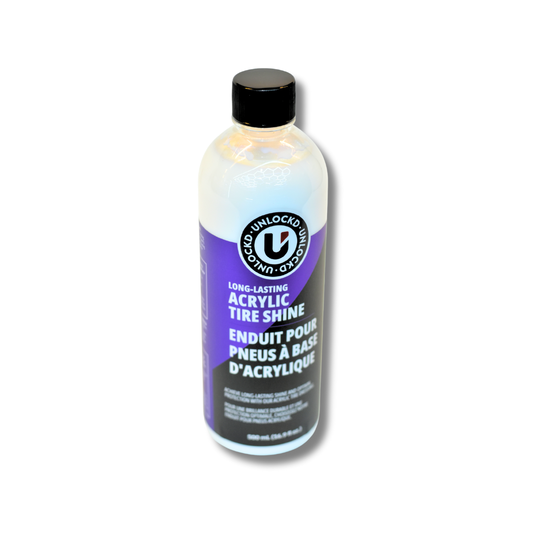 Long-Lasting Acrylic Tire Shine