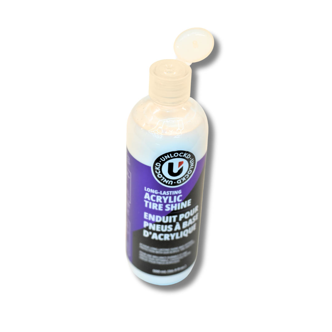 Long-Lasting Acrylic Tire Shine