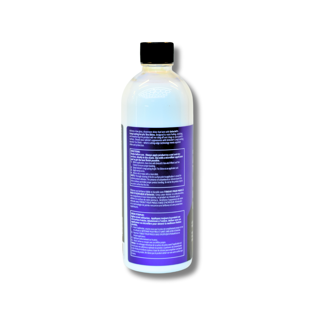 Long-Lasting Acrylic Tire Shine