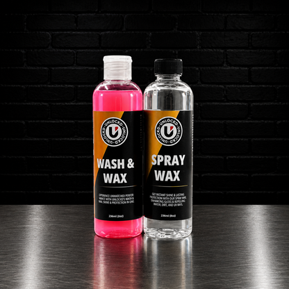 Ensemble cire et lavage
