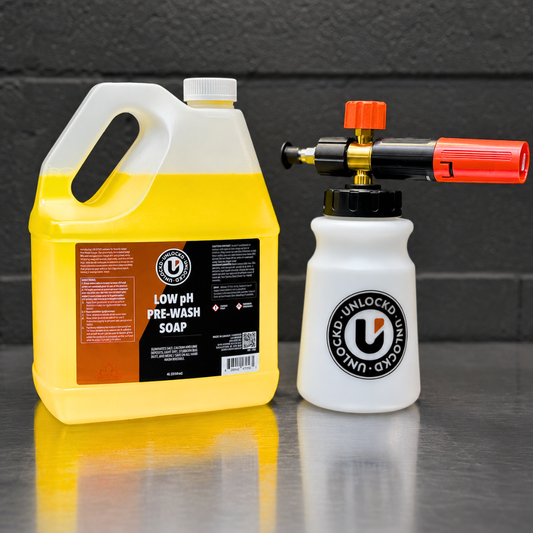 Ensemble Pro de Pré-Lavage à pH Faible
