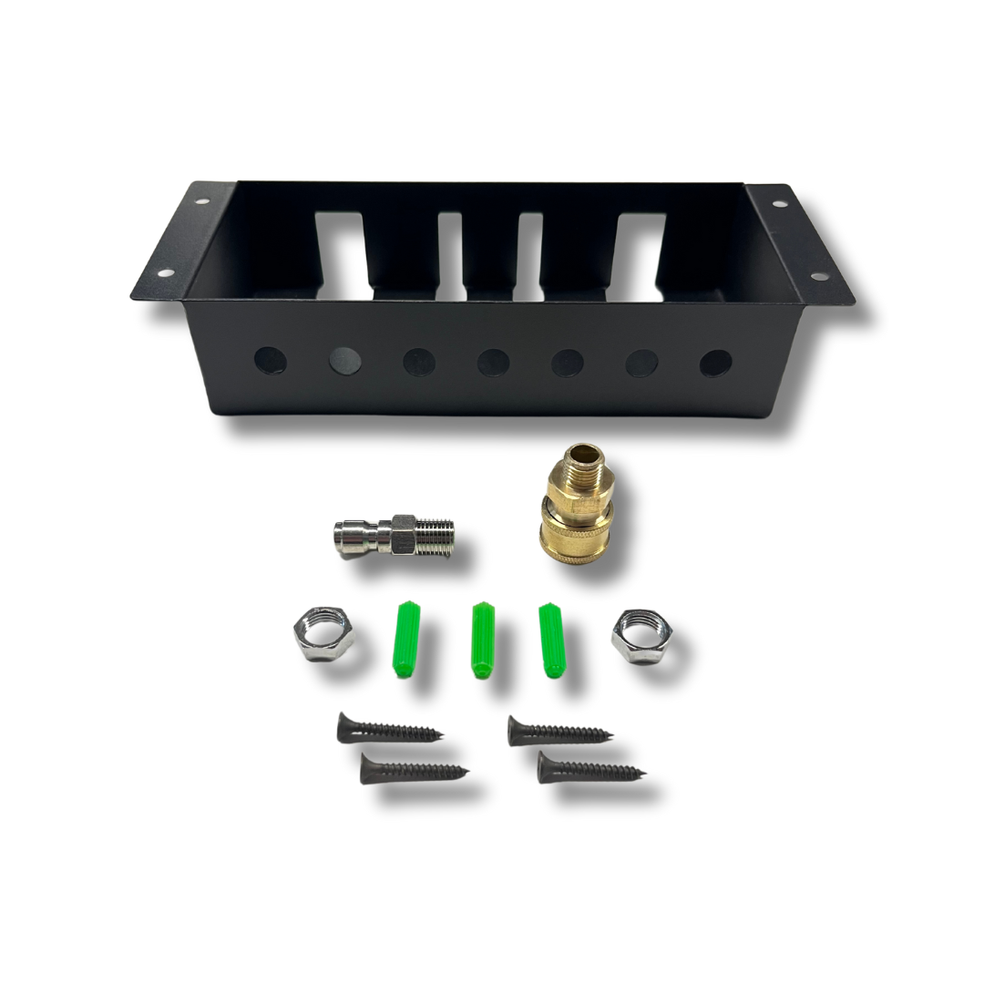 Quick Unlock Rack Wall-Mount Tool & Hardware Rack – Heavy-Duty Storage | UNLOCKD.PRO