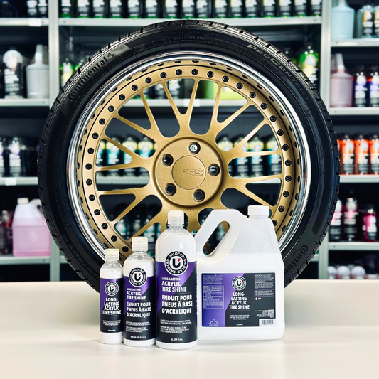 Long-Lasting Acrylic Tire Shine