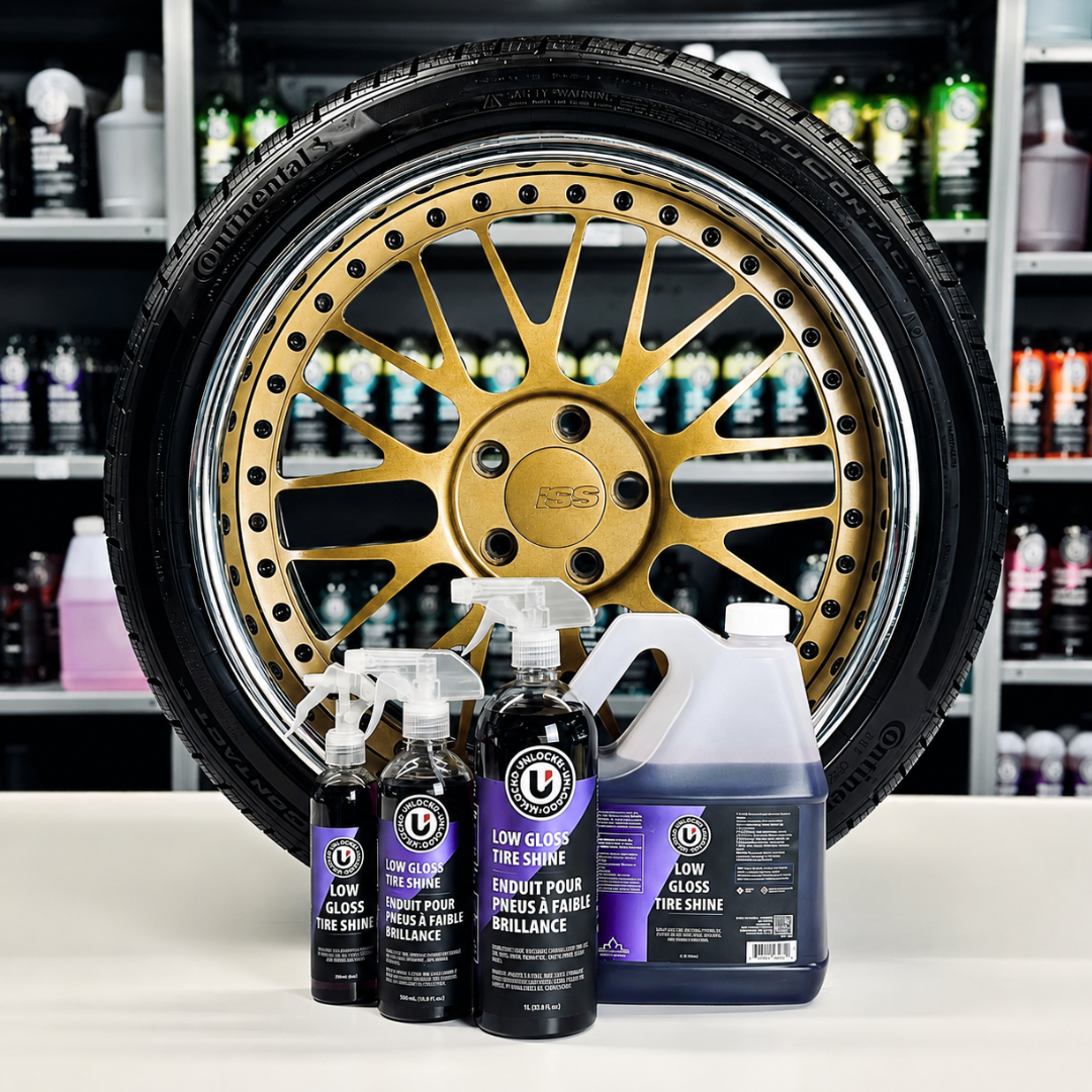 Low Gloss Tire Shine