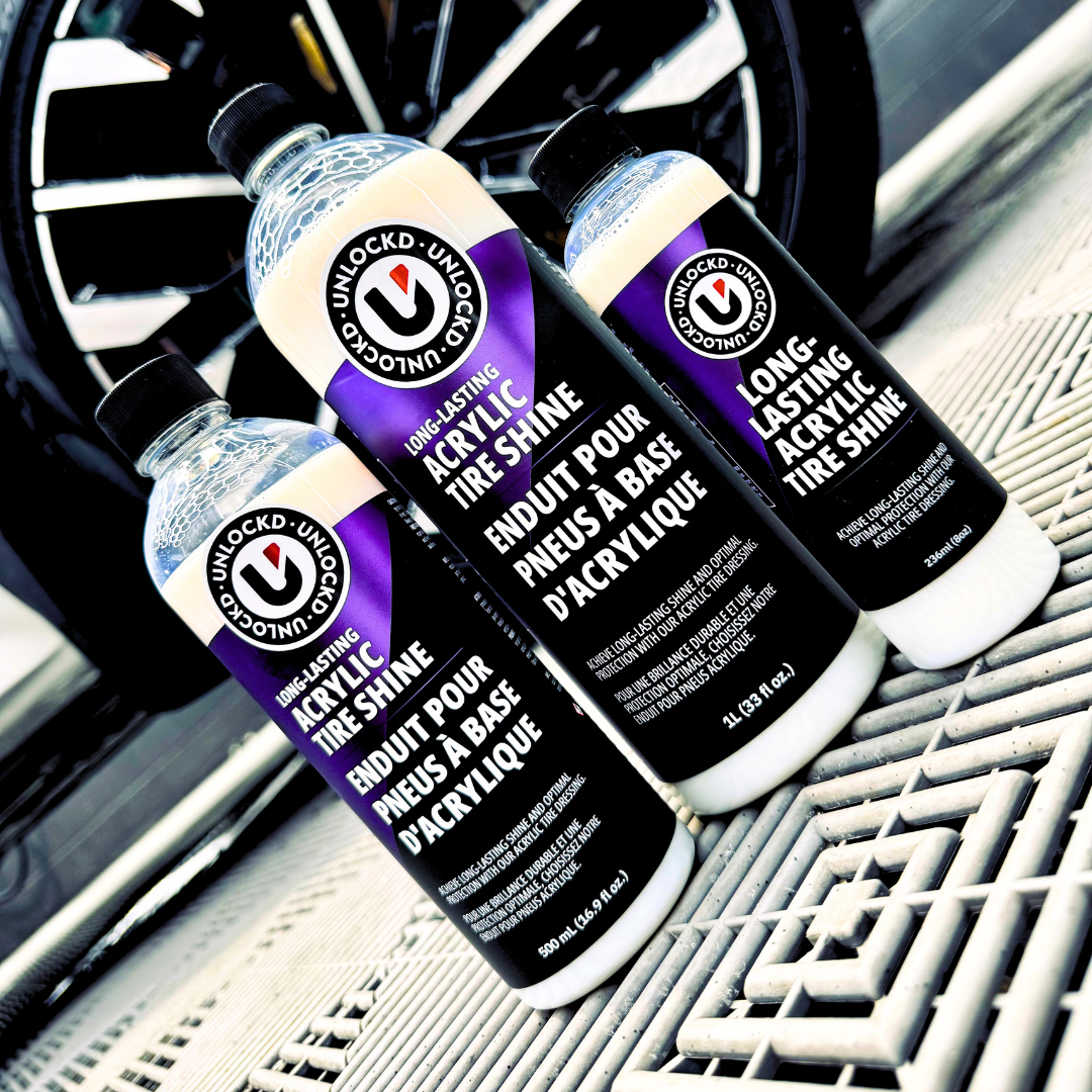 Long-Lasting Acrylic Tire Shine
