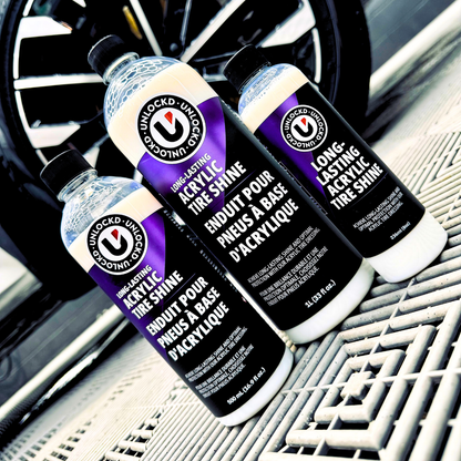 Long-Lasting Acrylic Tire Shine