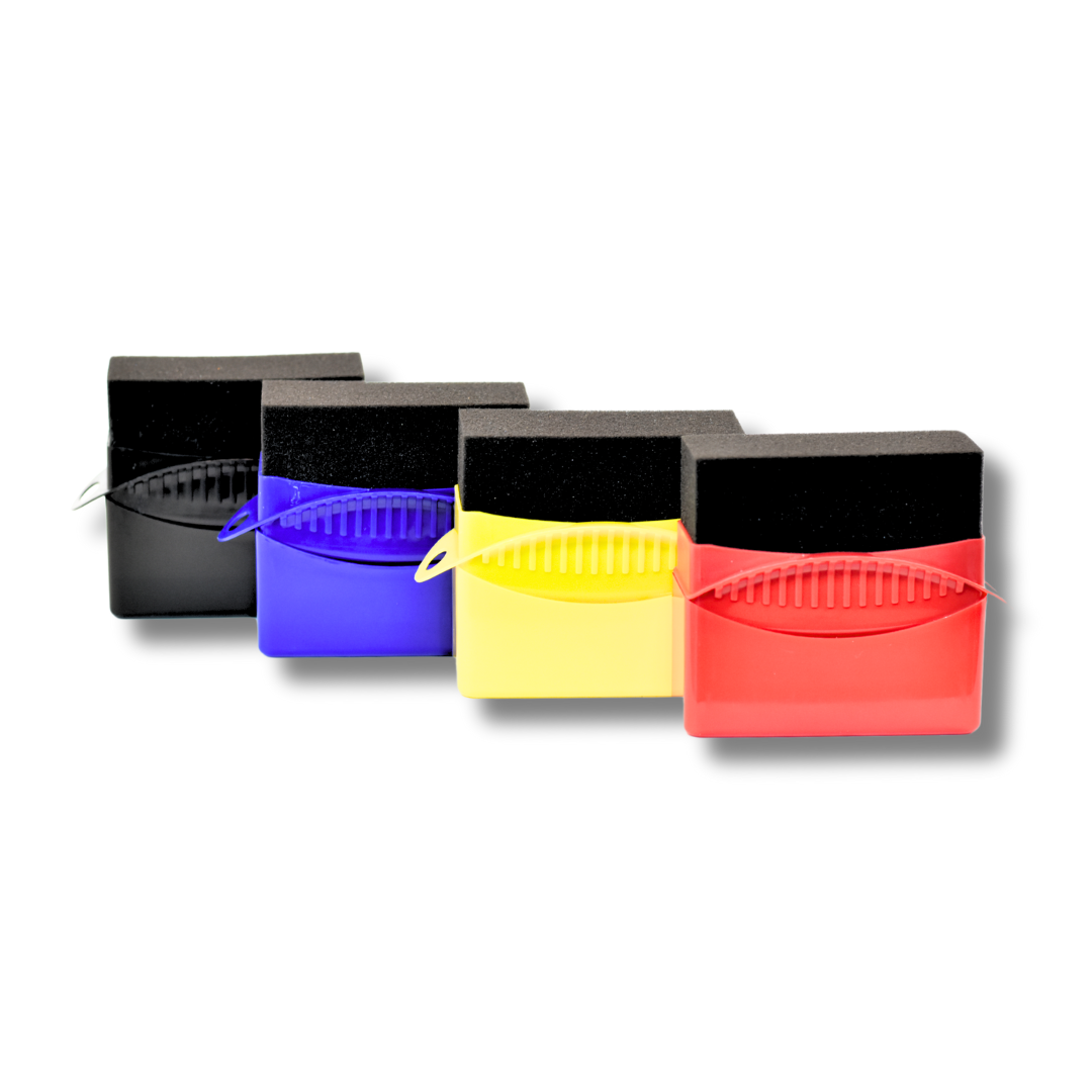 Tire Shine Applicator with Protective Case