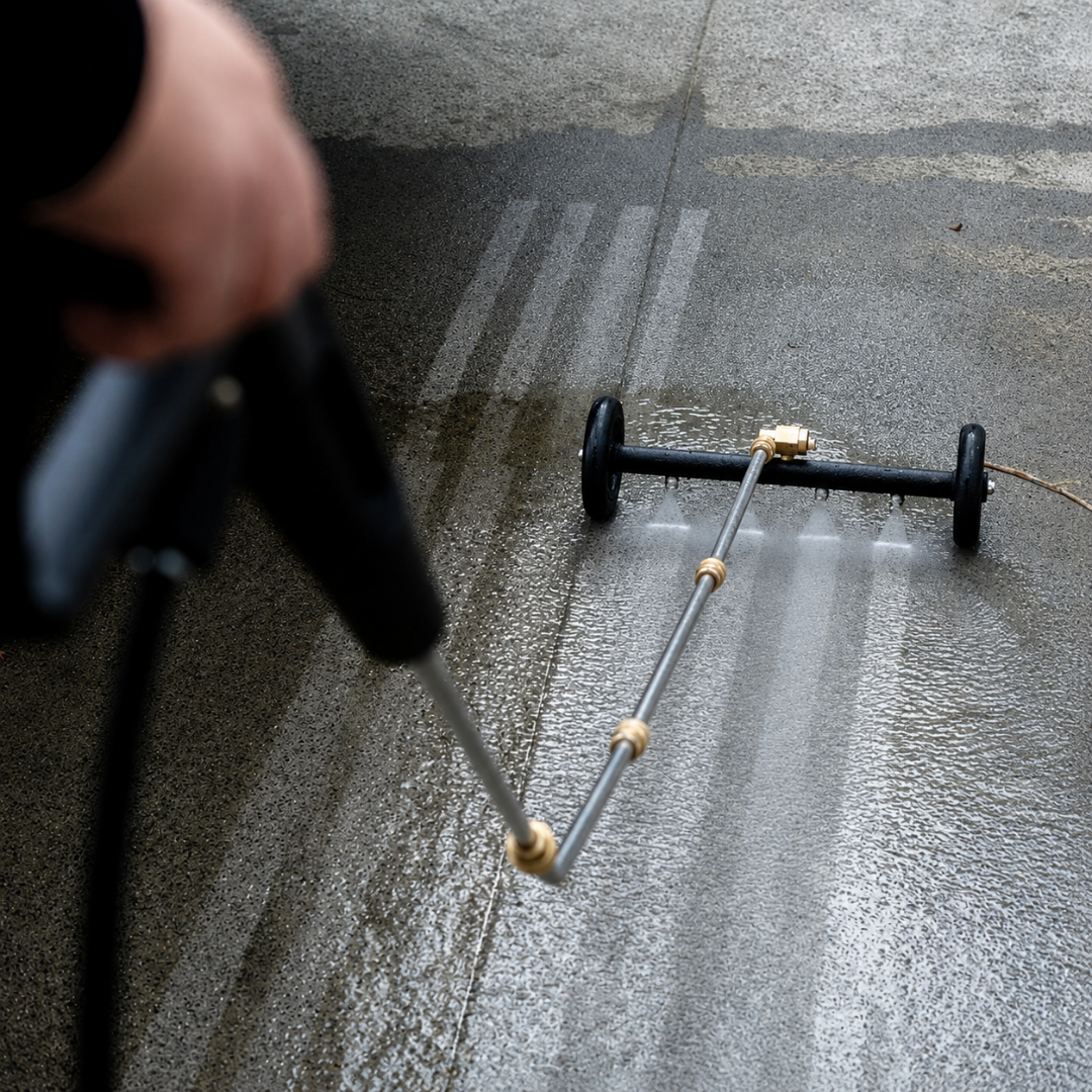 Undercar Pressure Washer – 2-in-1 Undercarriage & Surface Cleaner