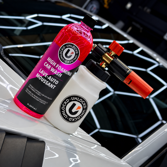 Ensemble PRO de lavage automobile haute mousse