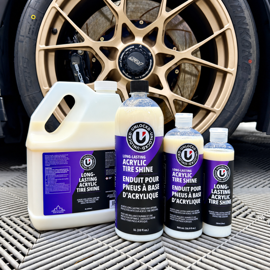 Long-Lasting Acrylic Tire Shine
