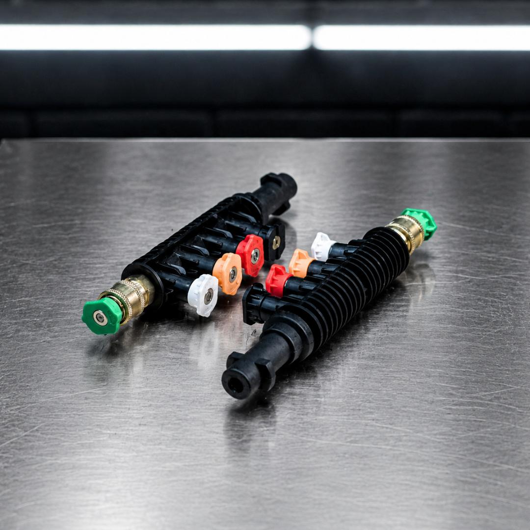 1/4'' Karcher Pressure Washer Adapter & 5-in-1 Nozzle Kit