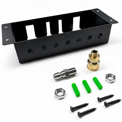 Wall-Mount Tool & Hardware Rack