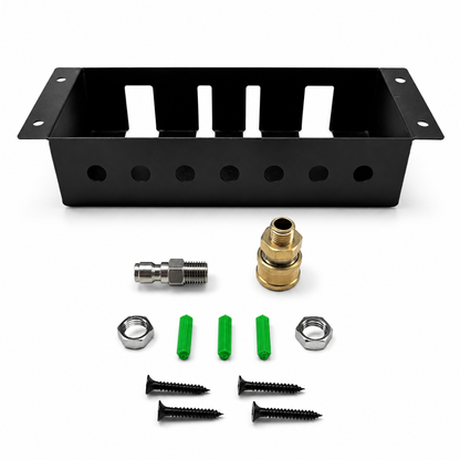 Wall-Mount Tool & Hardware Rack