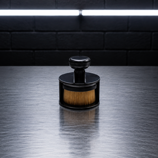 Precision Tire Detailing Brush with Holder