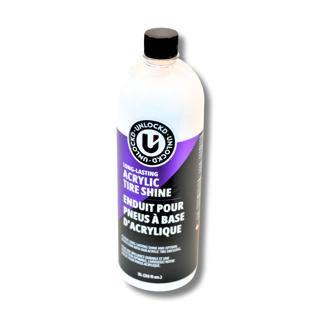 Long-Lasting Acrylic Tire Shine