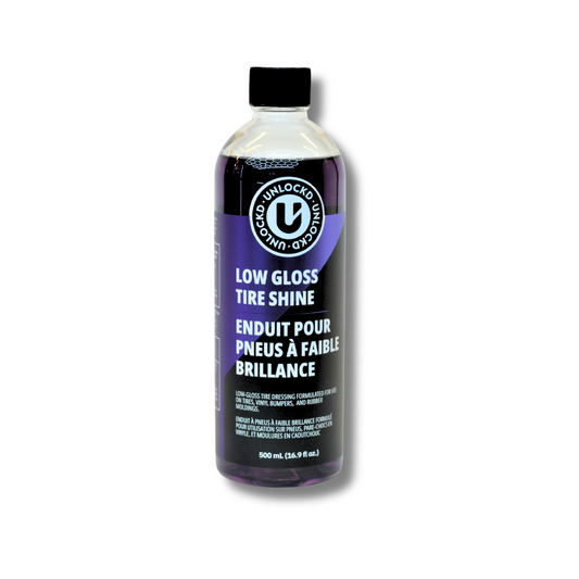 Low Gloss Tire Shine