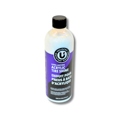 Long-Lasting Acrylic Tire Shine