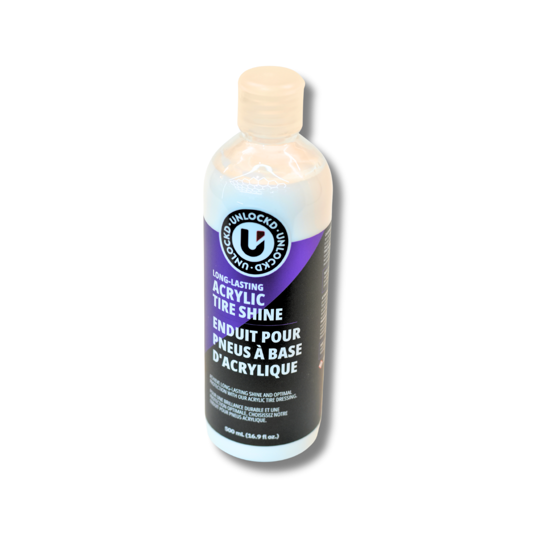 Long-Lasting Acrylic Tire Shine
